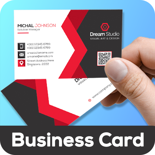 Business Visiting Card Maker Photo Logo icon