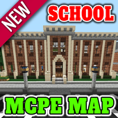 School in Minecraft أيقونة