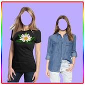 Girls Jeans Fashion Design icon