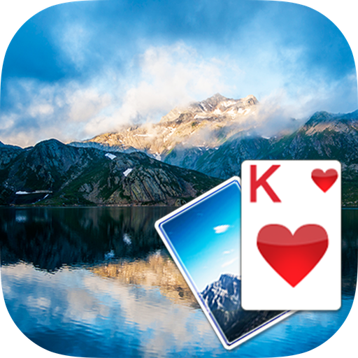 Solitaire Far Mountain Theme icon