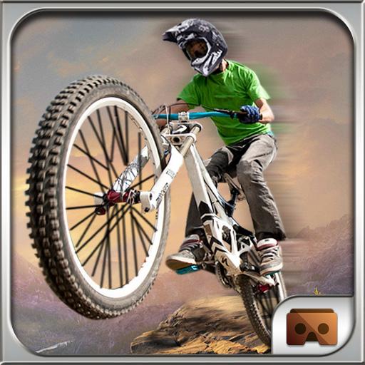 VR - MTB Downhill bicycle racing : VR Bicycling icon