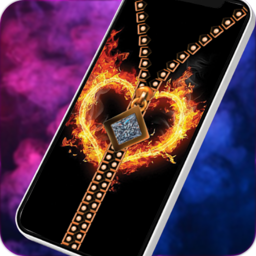 Heart Zipper Lock Screen icon