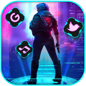 Cyber, Punk, Cool, Girl Themes &amp; Wallpapers icon