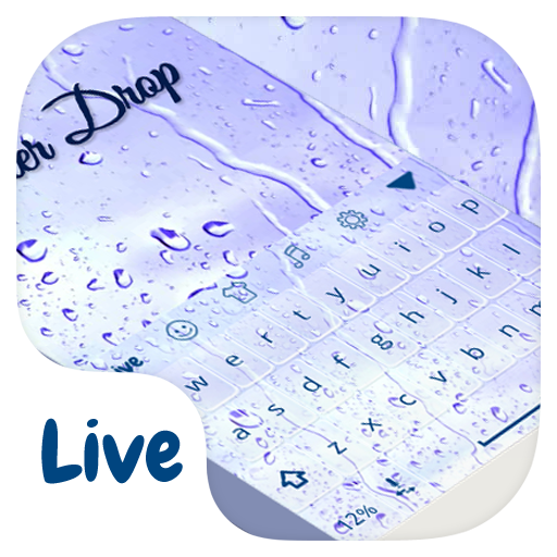 Waterdrop Live Keyboard Theme icon