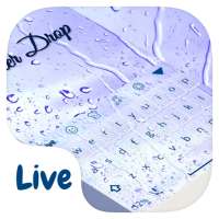 Waterdrop Live Keyboard Theme