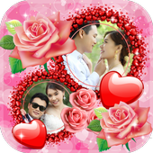 Love Dual Photo Frames أيقونة