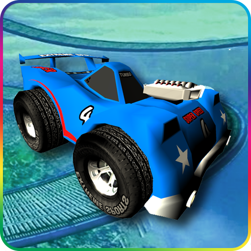 Little Jumping Car - Stunt Sky Race over the ocean icon