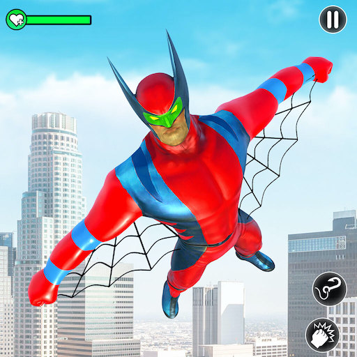 Spider Rope Hero - Superhero Robot Rescue icon