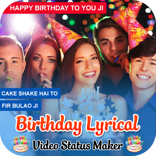 Birthday Master - Lyrical Video Status Maker icon