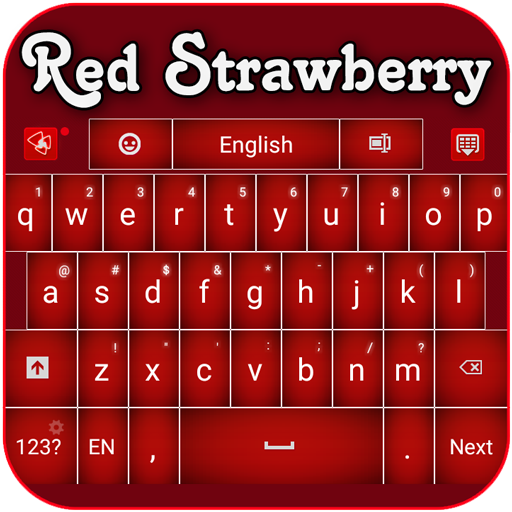 Red Strawberry Keyboard icon