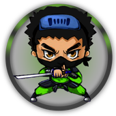 Samurai fighter Junge Run icon