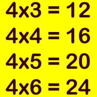 Multiplication tables on 9Apps