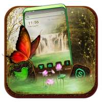Waterfall Pond Theme on 9Apps