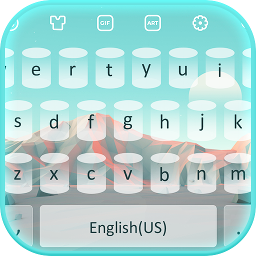 Mountain keyboard icon