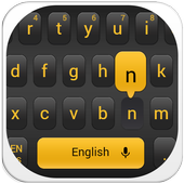 Simple Black Keyboard icon