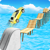 Car to Bike Games: Impossible Stunt Driving 2019 icon