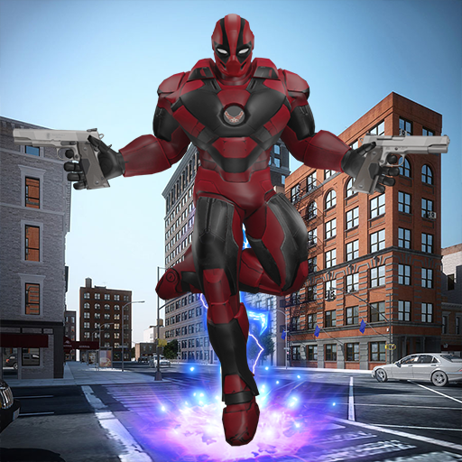 Ninja Robot Superhero Street Fight icon