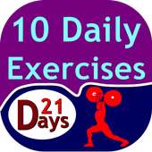 21 days 10 daily exercises on 9Apps