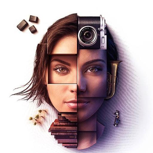 ikon 3D  Photo Frame Photo Editor