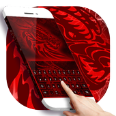 Red  Thunder Dragon Keyboard icon