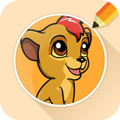 Draw Drawings Jungle Guard for Animal King icon