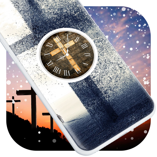 Cross Clock Live Wallpaper icon