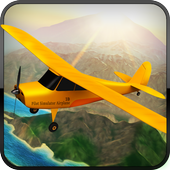 Pilot Simulator Airplane 3D icon