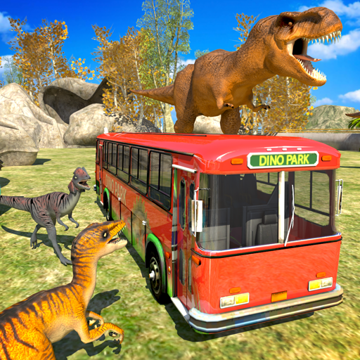 Dinosaur Park: Tour Bus Driving icon