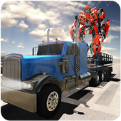 X Ray Robot Transport Truck 3D icon