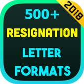 Resignation Letter Formats 2018 on 9Apps