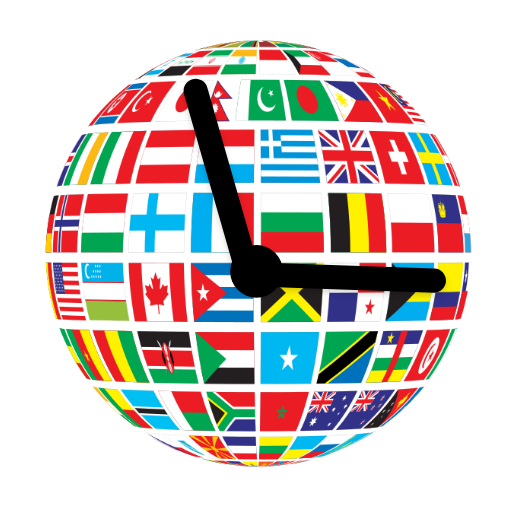 World Clock &amp; USA TIME icon