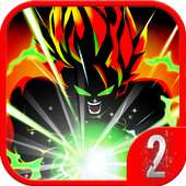 Dragon Shadow fight: Saiyan goku warrior