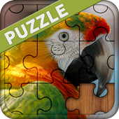 Birds jigsaw puzzle icon