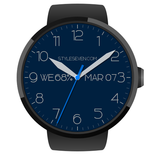 Modern Analog Watch Face-7 for Wear OS by Google icon