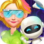 Robot Kids Time Travel Mission