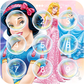 Disney Princess Lock Screen Phone Free icon