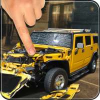 Simulator Crush War Car