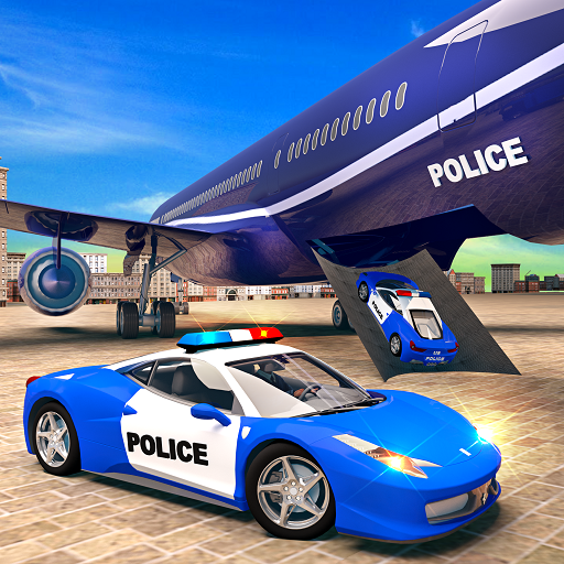 US Police Car Transport Simulator icon