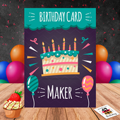 Birthday Card Maker: Greetings and Invitations icon