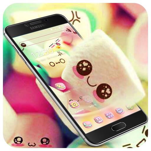 Soft marshmallow theme wallpaper icon