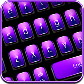 Purple Light Keyboard أيقونة