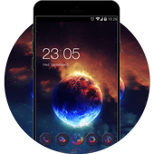 Mars vs Earth Universe Theme with HD Wallpaper icon