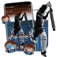 Cricket Batsman Launcher Theme