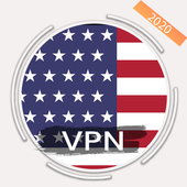 USA VPN - Free VPN Proxy &amp; wi-fi Security - 2020 icon