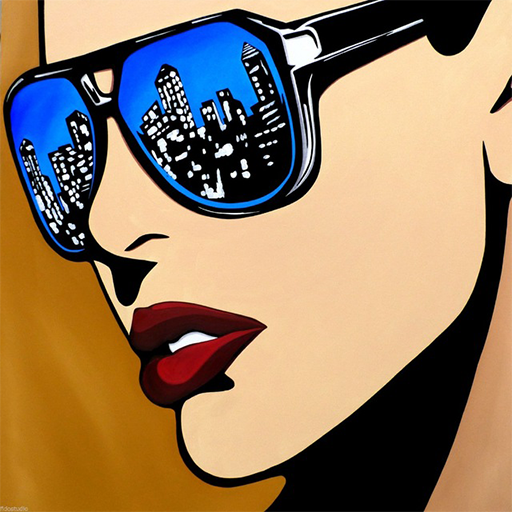 Photo Effect Pop Art - Cartoon icon