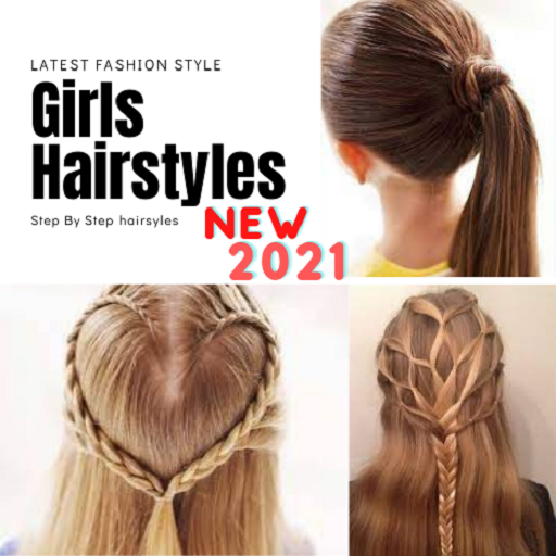 Girls Hairstyles Step by Step 2021|Offline Videos icon