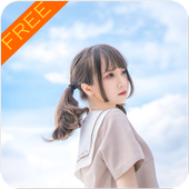 Beautiful Japan Girl Wallpaper icon
