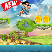 Temple Mr Bean running icon