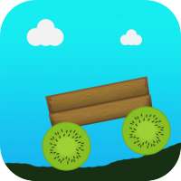 Color Hill Car - Fruit Car Game