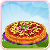 Pizza party cooking games icon